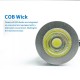 SS-804 Magnetic LED Desk Lamp Magnet Base COB Wick Lamp Aluminum Lampshade Universal Magnetically Adsorbed