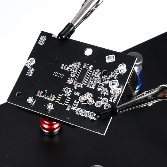 Universal 3 Flexible Arms Soldering Station Holder PCB Fixture Helping Hands with 4Pcs Magnetic Column Universal 3 Flexible Arms Soldering Station Holder PCB Fixture Helping Hands with 4Pcs Magnetic Column