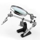 Welding Auxiliary Clip Magnifier Electric Soldering Iron Repair Welding Iron Bracket Adjustable 2 Alligator Clip 360 Degree Rotation Welding Auxiliary Clip Magnifier Electric Soldering Iron Repair Welding Iron Bracket Adjustable 2 Alligator Clip 360 Degree Rotation