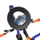 With LED Magnifier Soldering PCB Holder LED Magnifier Table Clamp Flexible 4 Arm Helping Hand Tool With LED Magnifier Soldering PCB Holder LED Magnifier Table Clamp Flexible 4 Arm Helping Hand Tool