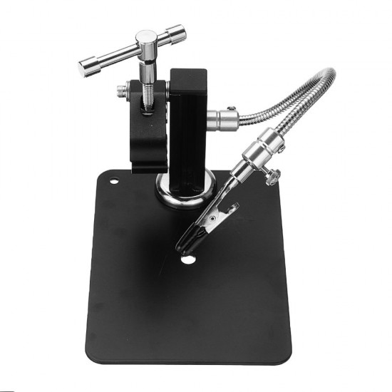 YP-91 PCB Fixture Soldering Helping Hand Soldering Station Third Hand Tool Soldering Repair Tool with Magnetic 160mm Flexible Arm