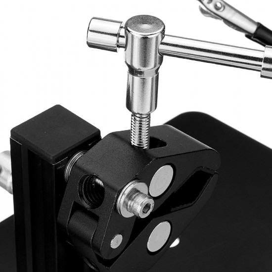 YP-91 PCB Fixture Soldering Helping Hand Soldering Station Third Hand Tool Soldering Repair Tool with Magnetic 160mm Flexible Arm YP-91 PCB Fixture Soldering Helping Hand Soldering Station Third Hand Tool Soldering Repair Tool with Magnetic 160mm Flexible Arm
