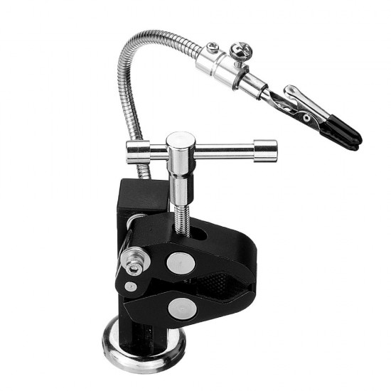 YP-91B PCB Fixture Soldering Helping Hand Soldering Station Third Hand Tool Soldering Repair Tool with 160mm Flexible Arm YP-91B PCB Fixture Soldering Helping Hand Soldering Station Third Hand Tool Soldering Repair Tool with 160mm Flexible Arm