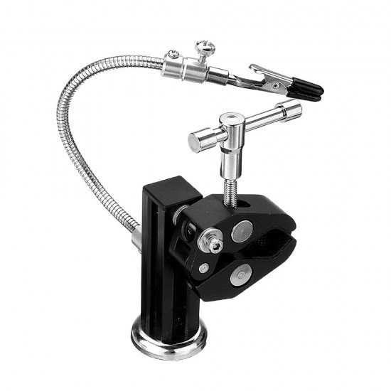 YP-91B PCB Fixture Soldering Helping Hand Soldering Station Third Hand Tool Soldering Repair Tool with 160mm Flexible Arm YP-91B PCB Fixture Soldering Helping Hand Soldering Station Third Hand Tool Soldering Repair Tool with 160mm Flexible Arm