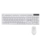 104 Keys RGB Backlit Wired Gaming Keyboard and 1600 DPI Gaming Mouse Set for PC Laptop