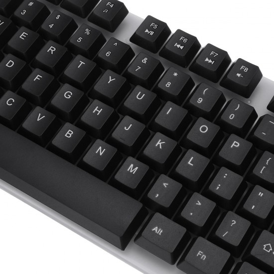 104 Keys RGB Backlit Wired Gaming Keyboard and 1600 DPI Gaming Mouse Set for PC Laptop 104 Keys RGB Backlit Wired Gaming Keyboard and 1600 DPI Gaming Mouse Set for PC Laptop