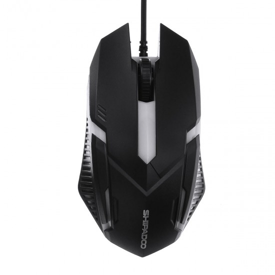 104 Keys RGB Backlit Wired Gaming Keyboard and 1600 DPI Gaming Mouse Set for PC Laptop 104 Keys RGB Backlit Wired Gaming Keyboard and 1600 DPI Gaming Mouse Set for PC Laptop