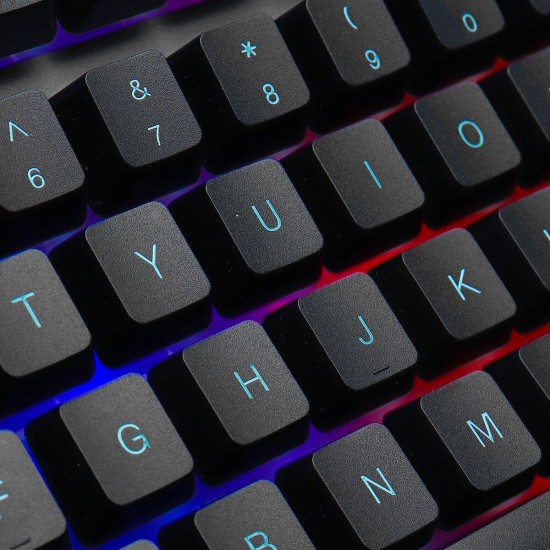 104 keys USB Wired RGB Backlit Waterproof Hovering Keycap Mechanical Gaming Keyboard or Keyboard and Mouse Set