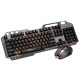 104Key RGB LED Backlight Ergonomic Design Gaming keyboard and 1600DPI RGB Mouse Combo