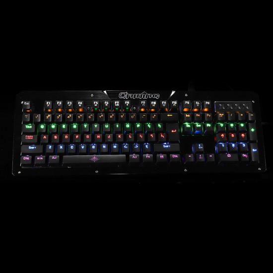 104Keys Blue Switch LED Backlight Mechanical Gaming Keyboard With Hand Holder USB Wired 104Keys Blue Switch LED Backlight Mechanical Gaming Keyboard With Hand Holder USB Wired