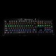 104Keys Blue Switch LED Backlight Mechanical Gaming Keyboard With Hand Holder USB Wired