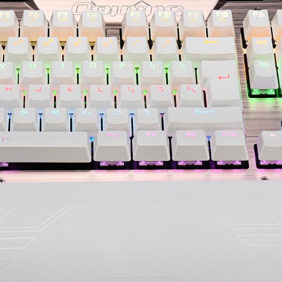 104Keys Blue Switch LED Backlight Mechanical Gaming Keyboard With Hand Holder USB Wired 104Keys Blue Switch LED Backlight Mechanical Gaming Keyboard With Hand Holder USB Wired