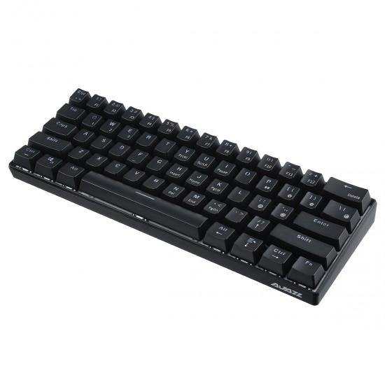 61 Keys Mechanical Keyboard Wired/Wireless Dual-Mode bluetooth Type-C Gaming Keyboard with RGB Backlit 61 Keys Mechanical Keyboard Wired/Wireless Dual-Mode bluetooth Type-C Gaming Keyboard with RGB Backlit