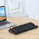 87 Keys Dual-Mode Mechanical Keyboard Type-C Wired/Wireless bluetooth 3.0 Gaming Keyboard with RGB Backlit