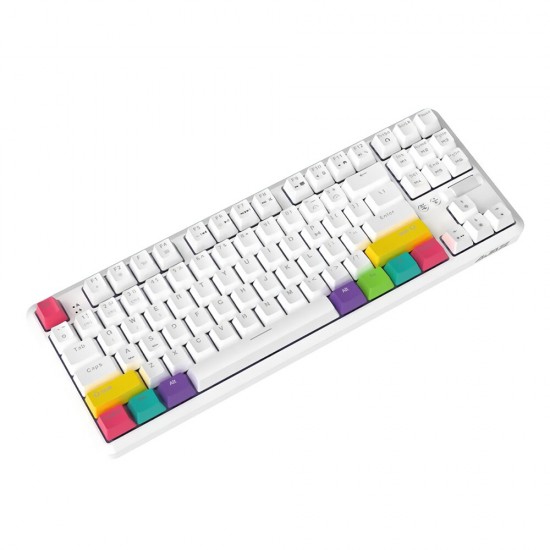 K870T 87 Keys Mechanical Keyboard RGB Wireless bluetooth + Type-C Wired Dual Mode Mechanical Switch Gaming Keyboard K870T 87 Keys Mechanical Keyboard RGB Wireless bluetooth + Type-C Wired Dual Mode Mechanical Switch Gaming Keyboard