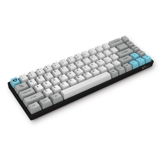 3068 - Silent Mechanical Keyboard 68 Keys bluetooth Wired Dual Mode PBT Keycap MX Switch Gaming Keyboard