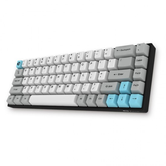 3068 - Silent Mechanical Keyboard 68 Keys bluetooth Wired Dual Mode PBT Keycap MX Switch Gaming Keyboard 3068 - Silent Mechanical Keyboard 68 Keys bluetooth Wired Dual Mode PBT Keycap MX Switch Gaming Keyboard