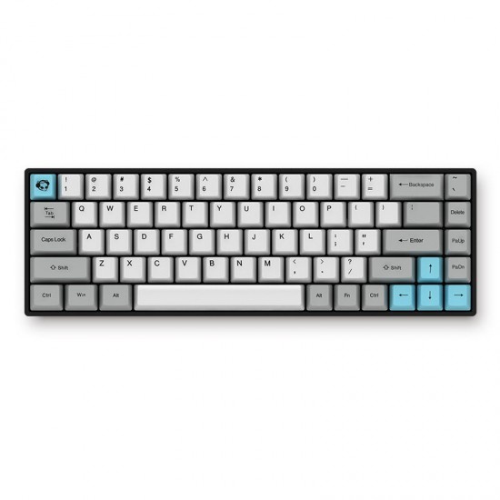 3068 - Silent Mechanical Keyboard 68 Keys bluetooth Wired Dual Mode PBT Keycap MX Switch Gaming Keyboard