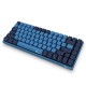 3084 SP Ocean Star 84 Keys Mechanical Gaming Keyboard PBT Keycap Switch USB 2.0 Type-C Wired Side Letter Caverd Design Gaming Keyboard