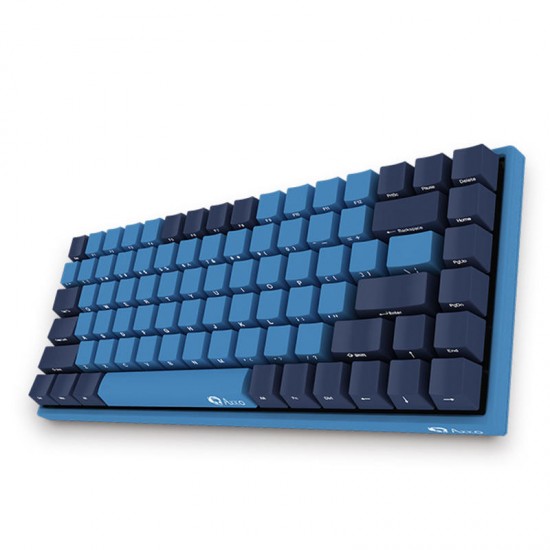 3084 SP Ocean Star 84 Keys Mechanical Gaming Keyboard PBT Keycap Switch USB 2.0 Type-C Wired Side Letter Caverd Design Gaming Keyboard