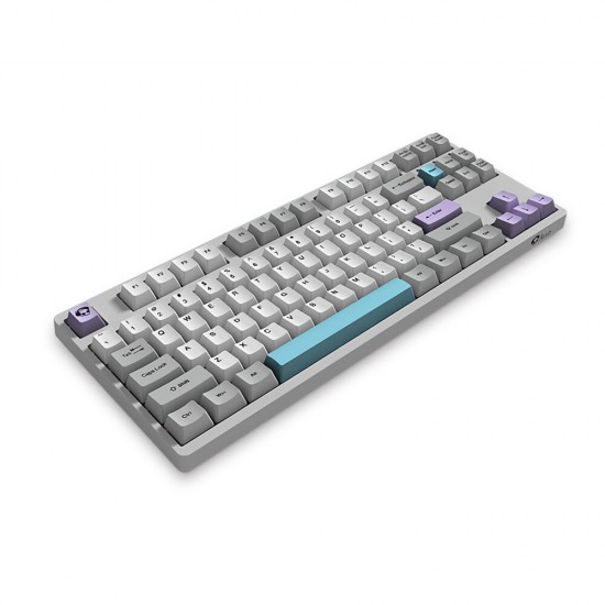 3087 V2 Silent 87 Keys Mechanical Gaming Keyboard Wired Morandi GreySwitch PBT Keycap Gaming Keyboard