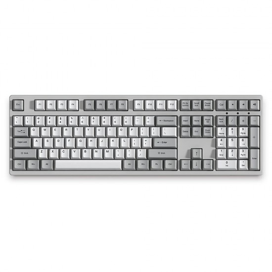 3108 V2 Silent 108 Keys Wired Mechanical Keyboard Morandi GreySwitch PBT Keycap Gaming Keyboard
