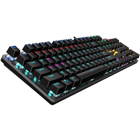 GK410 Wired Mechanical Keyboard Blue/Red/Brown Switch Suspension Keycaps 104 Keys USB RGB Backlight Keyboard Home Office Keyboard for Desktop Laptop Notebook Computer PC GK410 Wired Mechanical Keyboard Blue/Red/Brown Switch Suspension Keycaps 104 Keys USB RGB Backlight Keyboard Home Office Keyboard for Desktop Laptop Notebook Computer PC