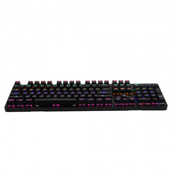 Mechanical Keyboard & Mouse Combo 104 Keys Wired Game Keyboard 2400DPI Programmable Buttons Gaming Mouse with RGB Backlight Mechanical Keyboard & Mouse Combo 104 Keys Wired Game Keyboard 2400DPI Programmable Buttons Gaming Mouse with RGB Backlight