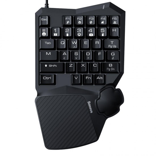 GK01 Single Hand Gaming Keyboard 35 Keys One-handed Mini Keyboard
