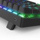 BW-KB1 63 Keys Mechanical Gaming Keyboard bluetooth Wired Keyboard Gateron Switch RGB Type-C Gaming Keyboard