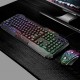 D620 104Key RGB Backlight Mechanical Feeling Keyboard and 1600 DPI RGB Gaming Mouse