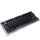 K727 87 Keys USB Wired Mixed Backlit Mechanical Gaming Keyboard Blue Switch Black Switch K727 87 Keys USB Wired Mixed Backlit Mechanical Gaming Keyboard Blue Switch Black Switch