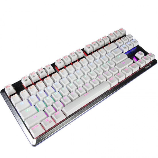 K727 87 Keys USB Wired Mixed Backlit Mechanical Gaming Keyboard Blue Switch Black Switch K727 87 Keys USB Wired Mixed Backlit Mechanical Gaming Keyboard Blue Switch Black Switch