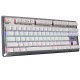 K727 87 Keys USB Wired Mixed Backlit Mechanical Gaming Keyboard Blue Switch Black Switch K727 87 Keys USB Wired Mixed Backlit Mechanical Gaming Keyboard Blue Switch Black Switch