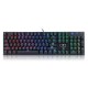 Z88 104 Key USB Wired RGB Backlit Mechanical Gaming Keyboard Outemu Blue Switch