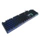 K613L 104 Keys Wired Gaming Keyboard Floating-keys 25 Keys Anti-ghosting USB Gaming Keyboard for Computer Laptop PC