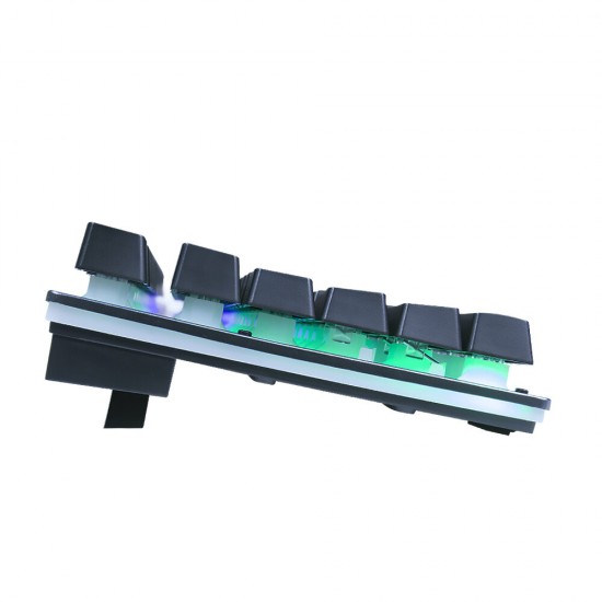 K613L 104 Keys Wired Gaming Keyboard Floating-keys 25 Keys Anti-ghosting USB Gaming Keyboard for Computer Laptop PC K613L 104 Keys Wired Gaming Keyboard Floating-keys 25 Keys Anti-ghosting USB Gaming Keyboard for Computer Laptop PC