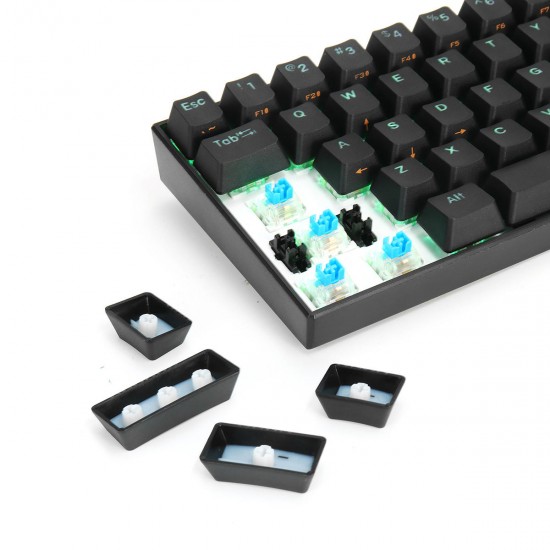 61 Keys Mechanical Gaming Keyboard 60% bluetooth 5.0 Type-C Gateron Switch PBT Double Shot Keycap RGB Keyboard 61 Keys Mechanical Gaming Keyboard 60% bluetooth 5.0 Type-C Gateron Switch PBT Double Shot Keycap RGB Keyboard