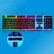 G21B 104 Key USB Wired Gaming Keyboard and Mouse Set RGB Backlight for Laptop Computer PC