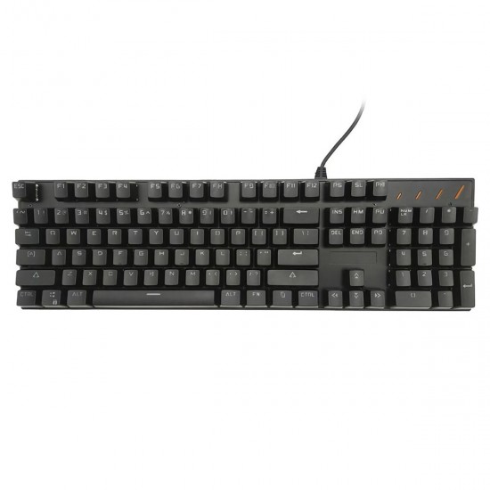 K10 Mechanical RGB Gaming Keyboard 104 Keys USB Wired Keyboard for Computer PC Tablet Phones Support Windows Android iOS Mac