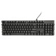 K10 Mechanical RGB Gaming Keyboard 104 Keys USB Wired Keyboard for Computer PC Tablet Phones Support Windows Android iOS Mac