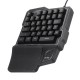 GK103 35 Keys LED Backlight Wired Single Hand Gaming Keyboard with Ergonomic Support Mechanical Feeling For PUBG and LOL Game GK103 35 Keys LED Backlight Wired Single Hand Gaming Keyboard with Ergonomic Support Mechanical Feeling For PUBG and LOL Game