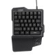 GK103 35 Keys LED Backlight Wired Single Hand Gaming Keyboard with Ergonomic Support Mechanical Feeling For PUBG and LOL Game GK103 35 Keys LED Backlight Wired Single Hand Gaming Keyboard with Ergonomic Support Mechanical Feeling For PUBG and LOL Game