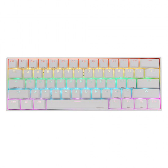 Anne Pro 2 61 Keys Mechanical Gaming Keyboard 60% bluetooth 4.0 Type-C RGB Keyboard