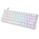GK61 61 Keys Mechanical Gaming Keyboard Hot Swappable Gateron Optical Switch RGB Type-C Programmable 60% Layout Gaming Keyboard GK61 61 Keys Mechanical Gaming Keyboard Hot Swappable Gateron Optical Switch RGB Type-C Programmable 60% Layout Gaming Keyboard