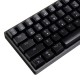 GK61 61 Keys Mechanical Gaming Keyboard Hot Swappable Gateron Optical Switch RGB Type-C Programmable 60% Layout Gaming Keyboard