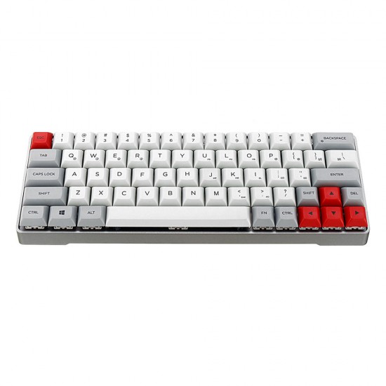 GK64 Aluminum Alloy Case 64 Keys Mechanical Gaming Keyboard PBT Keycaps Gateron Switch Hot Swappable RGB Gaming Keyboard GK64 Aluminum Alloy Case 64 Keys Mechanical Gaming Keyboard PBT Keycaps Gateron Switch Hot Swappable RGB Gaming Keyboard