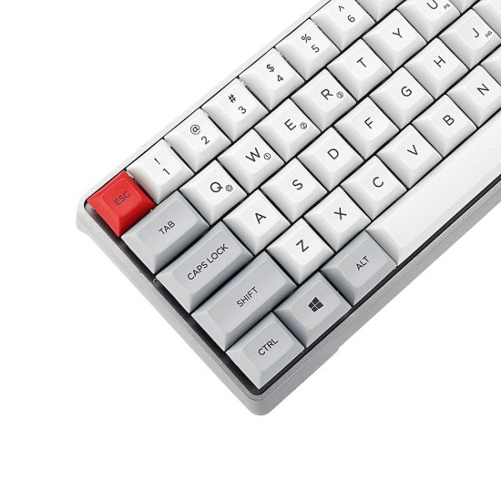 GK64 Aluminum Alloy Case 64 Keys Mechanical Gaming Keyboard PBT Keycaps Gateron Switch Hot Swappable RGB Gaming Keyboard GK64 Aluminum Alloy Case 64 Keys Mechanical Gaming Keyboard PBT Keycaps Gateron Switch Hot Swappable RGB Gaming Keyboard