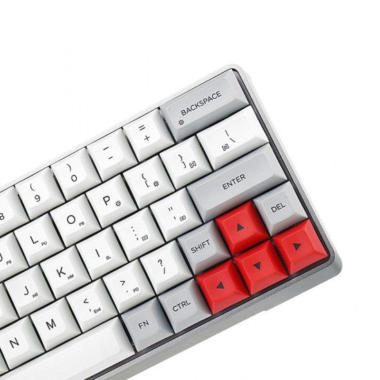 GK64 Aluminum Alloy Case 64 Keys Mechanical Gaming Keyboard PBT Keycaps Gateron Switch Hot Swappable RGB Gaming Keyboard GK64 Aluminum Alloy Case 64 Keys Mechanical Gaming Keyboard PBT Keycaps Gateron Switch Hot Swappable RGB Gaming Keyboard
