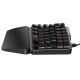 J100 35 keys One-handed Gaming Keyboard Mini USB Wired RGB Backlight Single Hand Keypad for PC Gamer J100 35 keys One-handed Gaming Keyboard Mini USB Wired RGB Backlight Single Hand Keypad for PC Gamer
